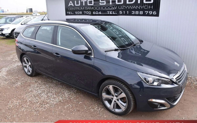 Peugeot 308 cena 36450 przebieg: 204660, rok produkcji 2015 z Leśna małe 781